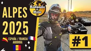 #1 🏔️ALPES  25’ - Nuevo viaje 🧳 Rodando en moto