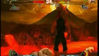 Akuma vs Ryu Rival Match