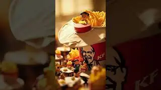 Mini world made with famous brands #set #music #kfc #h7 #creative #ai #fyp #viral