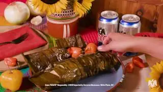 Tamales y Tecates: Chicken in Recado Negro Tamales