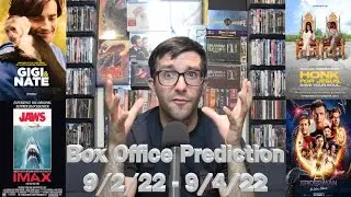 Box Office Prediction Gigi & Nate, Honk for Jesus. Save Your Soul, Jaws, and Spider-Man: No Way Home