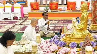 សម្ដែងព្រះធម៌ក្នុងវត្តមុនីសូតារាម Dharma Talking at Monisota Pagoda, Minnesota, United State
