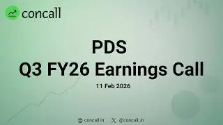 PDS Q3 FY26 Earnings Conference Call | Concall.in