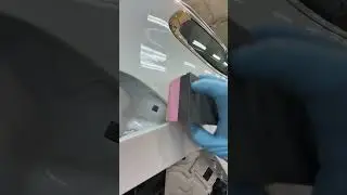 Riesen Lackfehler / vorher - nachher😱#automobile #detailing #car #satisfying #asmr #diy