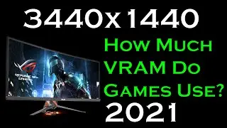 3440x1440 Dedicated VRAM Usage vs. VRAM Allocation | 9 Games Tested | RTX 3090 K|NGP|N Edition
