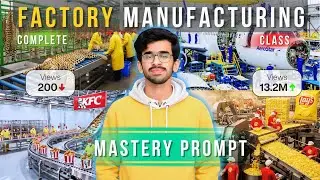 Viral Factory Manufacturing Content LIKE NextGen Process AI PROMPT+ YouTube Automation $1000 Daily