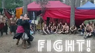 Medieval wrestling