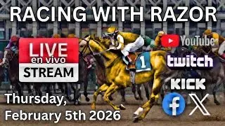 LIVE Horse Racing | Aqueduct | Gulfstream Park | Tampa Bay Downs | Mahonning Valley | en vivo!