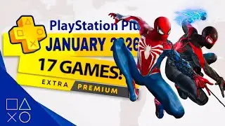 Игры PlayStation Plus Extra на январь 2026 года | PS Plus Extra январь 2026 года