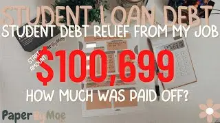 STUDENT LOAN DEBT UPDATE | DEBT PAYOFF JOURNEY | FINANCIAL FREEDOM  | STUDENT DEBT RELIEF