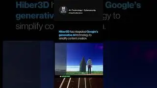 Hiber Unveils Generative AI at Google Next #ai #hiber3d #google