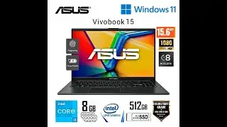 Nueva ASUS VivoBook Go15 E1504G Unboxing & Review Prosesador Intel&trade; Core i3-N305 de 1,80 Ghz~3,70Ghz
