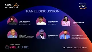 Panel Discussion: Cloud & Digital for SMEs | SME on Cloud Leadership Yatra- Punjab