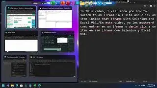Comment basculer vers une iframe dans Selenium et Excel VBA