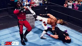 WWE 2k25 - Shawn Michaels '94 vs Kane '98 vs Undertaker '90: Extreme Rules Match at Smackdown