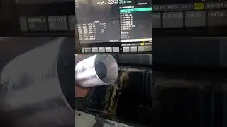 CNC#MAKING TAPER TURNING WITH BORING BAR (UGER GLASS-3)