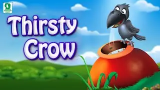 THIRSTY CROW | Best Animated Kids Stories | Kids Bedtime Animated Stories