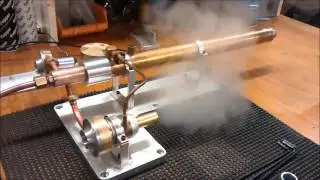 Prototype Steam Turbine Engine . (Wolfgang Engineering)