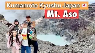 Buffet Breakfast + Mt. Aso Kumamoto Kyushu Japan 🇯🇵 