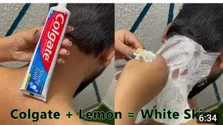  Colgate lemon for neck | कोलगेट नींबू क्या सच में आप को गोरा बना सकती है? | Colgate Lemon pack