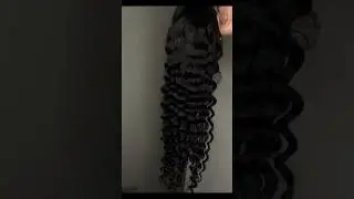 24 inches Deep wave closure wig ❤️🤩ft.Dauleshair #amazon #wigs