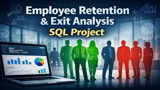 Employee Retention & Exit Analysis | SQL + Python Project | Placement Ready