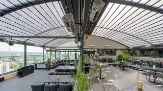 PERGOLA RETRACTABILĂ RADIAN LA ZAXI (RADISSON BLUE LEOGRAND) | GARDECOR, CHIȘINĂU