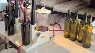 Bottling Wine | Enolmatic Wine Bottle Filler | MoreWine!