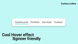All Navigation Menu Hover Animation in HTML and CSS #NavigationBar #HoverAnimation #HTMLCSS
