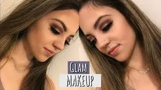 FULL GLAM MAKEUP LOOK | MORPHE BRONZED MOCHA PALETTE