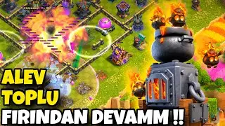 ALEV TOPLU FIRIN ORDUSU HARİKA ÇALIŞIYOR !! - Clash of Clash