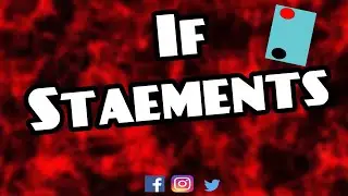 Lesson 12 - If Statements  | JavaScript