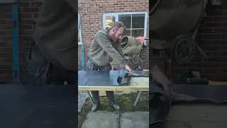 how to cut lead properly #building #diy #lead #tutorial #funny