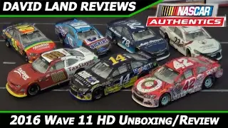 2016 Lionel NASCAR Authentics Wave 11 HD Unboxing and Review