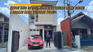 RUMAH BARU MEWAH MINIMALIS JOGJA TIMUR 🔥 SEMI FURNISH | DEKAT RINGROAD