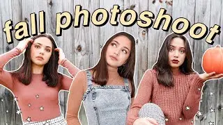 FALL PHOTOSHOT| how I take my instagram photos: VLOG
