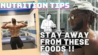 FOODS THAT ARE KILLING YOUR GAINS🤦🏽‍♂️ BULK OR CUT STAY AWAY FROM THESE🍟🍕