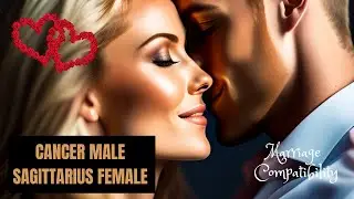Cancer man Sagittarius woman I Zodiac Love Guide #astrology  #matchmaking  #zodiac