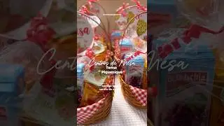 DIY Centro de Mesa - Festa infantil 1 aninho (Tema piquenique) #diy #centrodemesa