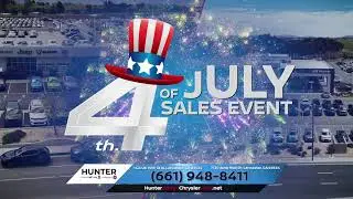4th Of July Hunter Dodge Jeep Ram Sales Event -CDJR Summer offers 2024