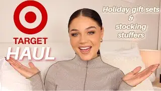 TARGET HAUL (Holiday stocking stuffers/gifts) + essentials😍
