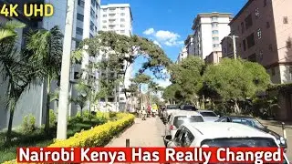 4K Drive Through Nairobi Lavington,Kilimani To Hurligham 🇰🇪