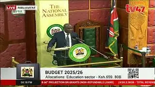 Expenditure for 2025/26 projected at 4T, 291.9 B; Recurrent expenditure at  3T, 134.4B: CS Mbadi