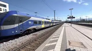 Rosenheim Bahnhof mit dabei war: BRB/DB Regio S&uuml;dostbayernbahn/&Ouml;BB/Westbahn/G&uuml;terverkehr