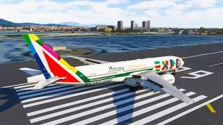 Most Dangerous Plane Landing with amazingly great pilot skills eps 0284