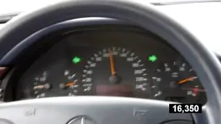 Mercedes w210 e200 cdi race chip before after