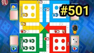 Tricks & Tips Ludo King | How to Win Ludo king 4 players gameplay|Ludo king #501 #ludoking #games 