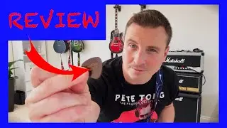 REVIEW: The MOST EXPENSIVE Guitar Pick! 💰💰💰 (BlueChip TAD40-3R)
