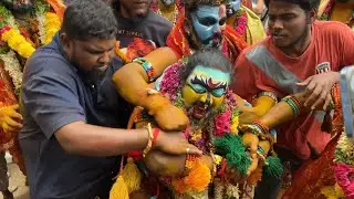Talwar shiva potharaju gavu At Golconda Bonalu 2024 | Potharaju Shanthi | Talwar Shiva Potharaju