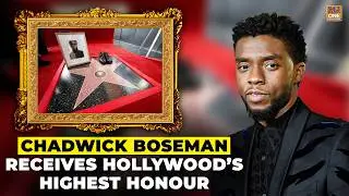 Chadwick Boseman Honored With Posthumous Star On Hollywood Walk Of Fame